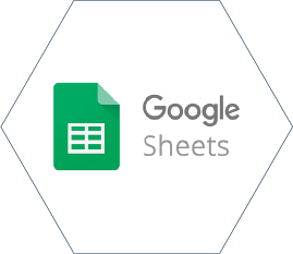 Google sheets coloured logotype