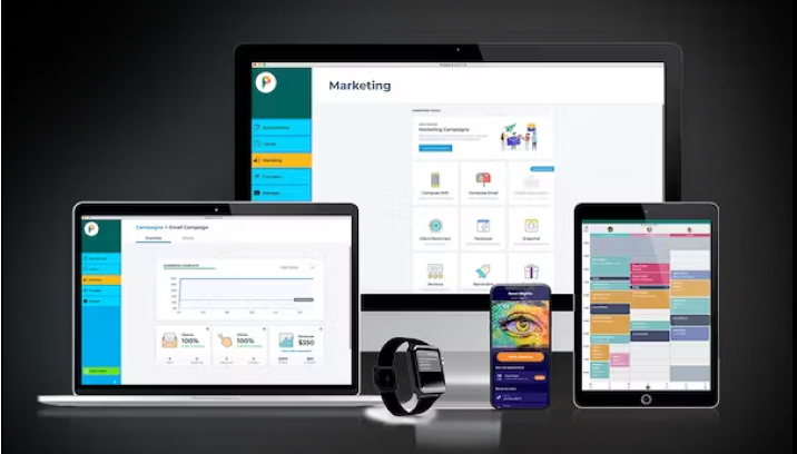 Phorest clean and scalable webpages and dashboard