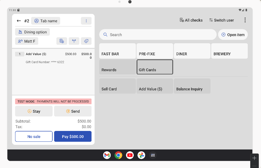 Voucher Connect Toast POS Integration